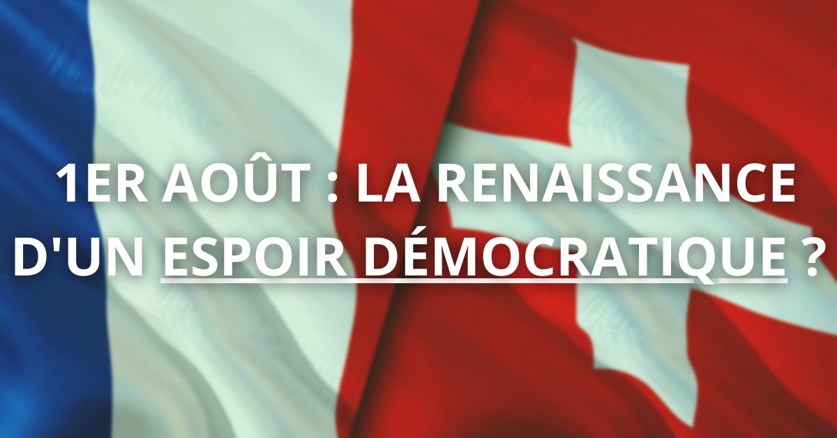 Fête nationale du 1er août : une révolte contre l’abandon des valeurs suisses